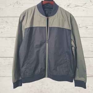 MINT - INC International Concepts - Full Zipper Jacket / Windbreaker GRAY XL